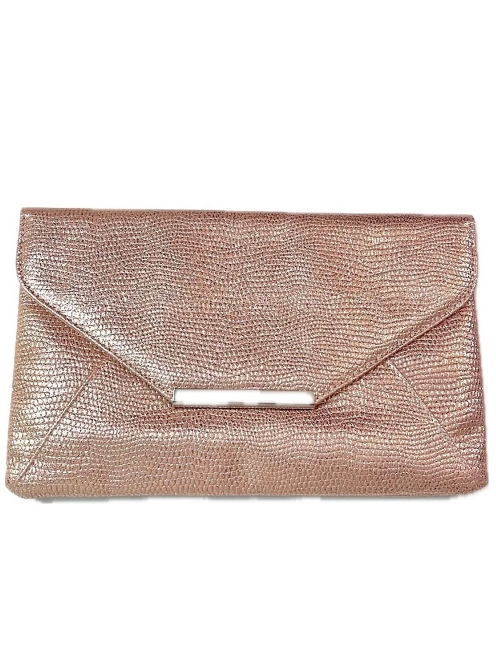 STYLE & CO BLUSH SHIMMER CLUTCH